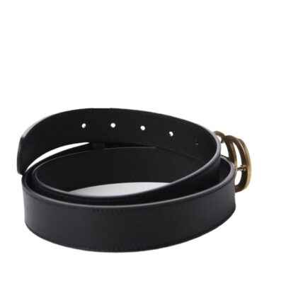 Gucci GG Black Belt