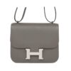Hermes Constance 18 Grey Etain Epsom Leather Shoulder Bag