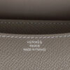 Hermes Constance 18 Grey Etain Epsom Leather Shoulder Bag Made in France