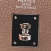 Hermes Kelly Retourne 35 bag in Brown Etoupe Togo Leather SHW Palladium hardware