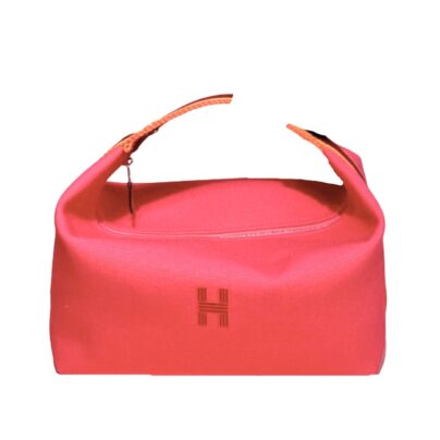 Hermes Pink Trousse Bride A Brac Large Bag