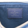 Louis Vuitton LV Escale Pochette Blue Leather Chain Wallet made in France