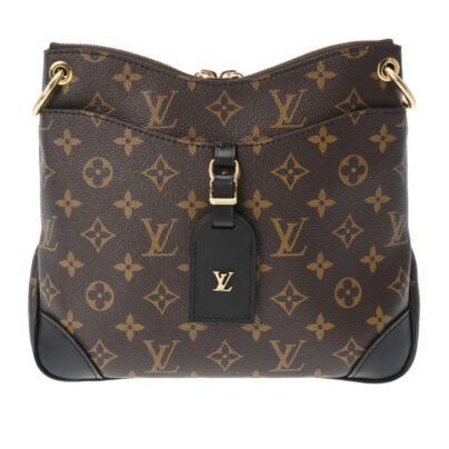 Louis Vuitton Odeon PM Brown Monogram Bag Goldtone Hardware