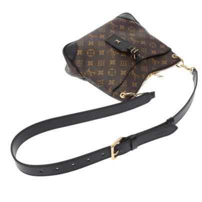 Louis Vuitton Odeon PM Brown Monogram Messenger Bag Goldtone Hardware