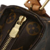 Louis Vuitton Vivacite MM Monogram Canvas Handbag Goldtone Zip