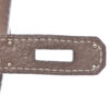 The Datecode on Hermes Kelly Retourne 35 bag in Brown Etoupe Togo Leather SHW