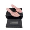 Alexander Wang Dahlia 50 Pink Backless Sandals Size 38 kitten heels