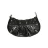 Balenciaga La Carole Mini Black Leather Handbag Silver Hardware