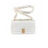 Burberry TB Small Lola White Shoulder Bag