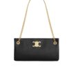 Celine Medium Newspaper Black Leather Handbag