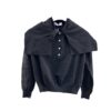 Christian Dior Black Tied Collar Sweater Size 38