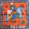 Hermes Multicoloured Silk Scarf Horse Cavalier