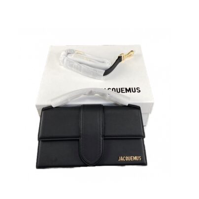 Jacquemus Mini Le Bambino Black Top Handle Bag