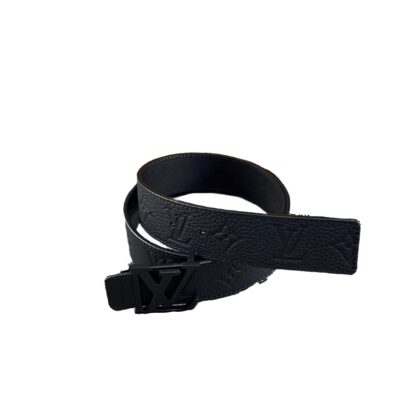 Louis Vuitton Initiales Reversible 40mm Belt LV Monogram Embossed leather Size 85cm
