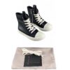 Rick Owens DRKSHDW Black High top sneakers size 39