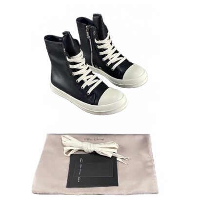 Rick Owens DRKSHDW Black High top sneakers size 39
