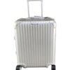 Rimowa Grey Cabin Suitcase Aluminium Luggage