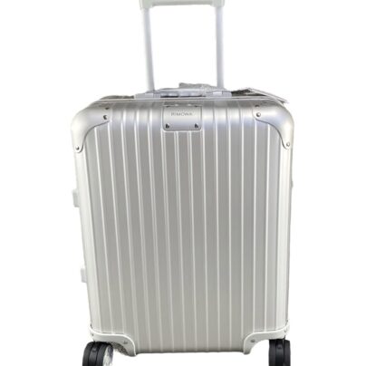 Rimowa Grey Cabin Suitcase Aluminium Luggage