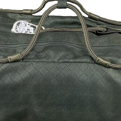 Bottega Veneta Alto Weekender Dark Green Zipped Travel Bag