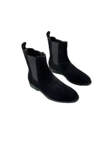 Bottega Veneta Black Suede Chelsea Boots Size 43