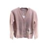 Christian Dior Pink Wool blend Cardigan Swan Motif FR 38
