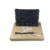Christian Louboutin Peter Pouch Clutch Bag Black Lambskin Leather