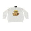 Fendi Teddy Bear White Sweater Size S