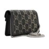 Gucci Mini Dionysus Black Denim GG Shoulder Bag Back