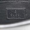 Gucci Mini Dionysus Black Denim GG Shoulder Bag Made in Italy