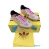 Gucci x Adidas Pink Suede Low top women sneakers size 38