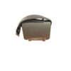 Hermes Geta Etoupe Chevre Bag in Gold Hardware