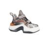 Louis Vuitton Archlight 2.0 Orange Grey White Sneakers Size 38