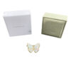 Van Cleef and Arpels Butterfly Clip 18k Yellow Gold Mother of Pearl and Diamonds