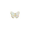 Van Cleef and Arpels Butterfly Clip Mother of Pearl 18k Yellow Gold and Diamonds