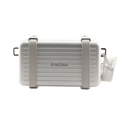 Christian Dior x Rimowa Personal Clutch Aluminium Silver with Strap