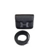 Hermes Constance Slim Wallet Black Waist Belt bag