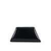 Prada Medium Black Bandoliera Brushed Leather Shoulder Bag back