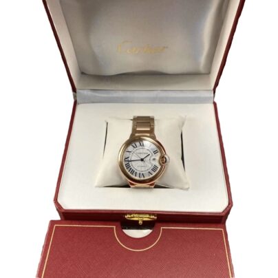 Cartier Ballon Bleu 18k Rose Gold 36mm watch