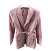 Saint Laurent Pink Blazer with belt Size S