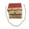 VALENTINO GARAVANI Beige Roman Stud Medium Shoulder Bag