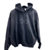 Vetements Infinity Black Drawstring Hoodie Size M