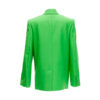 Alexander McQueen Green Wool Blazer back