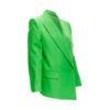 Alexander McQueen Green Wool Blazer side