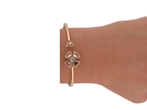 Bvlgari Fiorever Rose Gold Diamond Bracelet Size 16 on hand