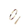 Cartier Love Bracelet 6 Diamonds and 18k Yellow Gold Size 16