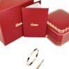 Cartier Love Bracelet 6 Diamonds and 18k Yellow Gold Size 16 with box