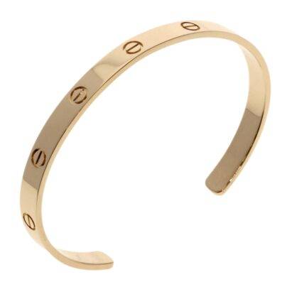 Cartier Love Bracelet Rose Gold Size 20