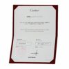 Cartier Love Bracelet Rose Gold Size 20 certificate