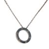 Cartier Love Necklace Diamonds 18k White Gold 6 diamonds