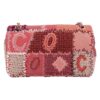 Chanel Classic Timeless Patchwork Pink Single Flap Bag back
